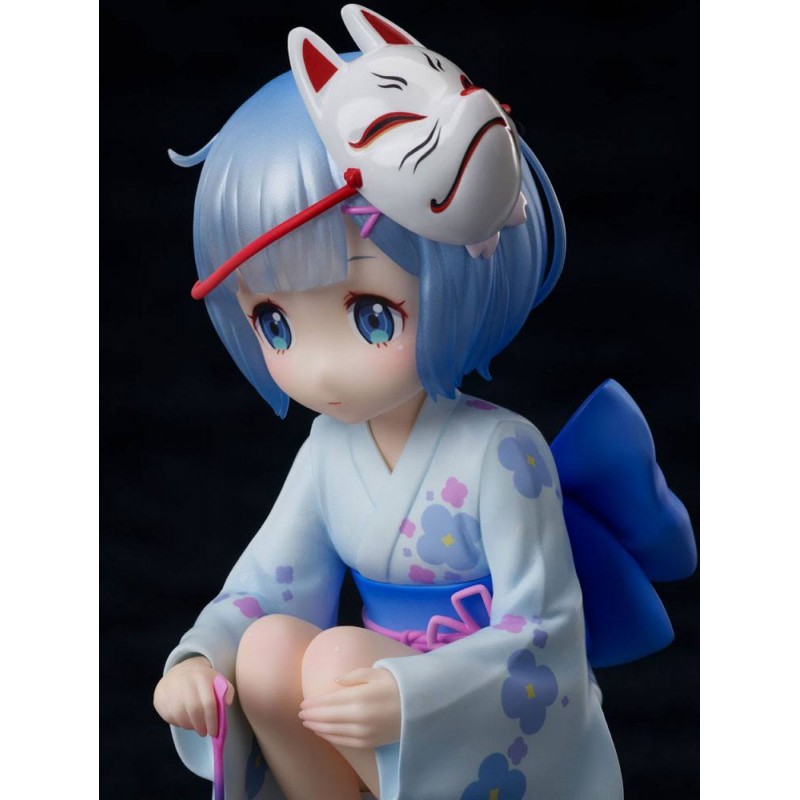 FIGURAS RAM & REM CHILDHOOD SUMMER MEMORIES VER FIG 11,5 CM RE:ZERO 1/7 SCALE   FURYU