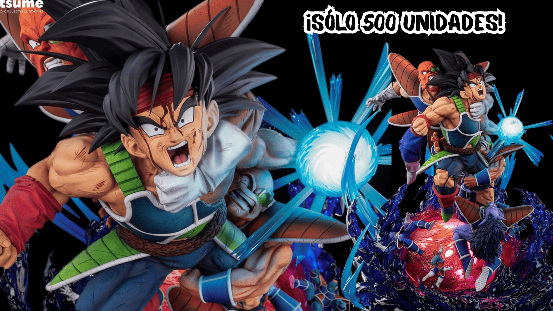 figura de bardock tsume hqs dragon ball