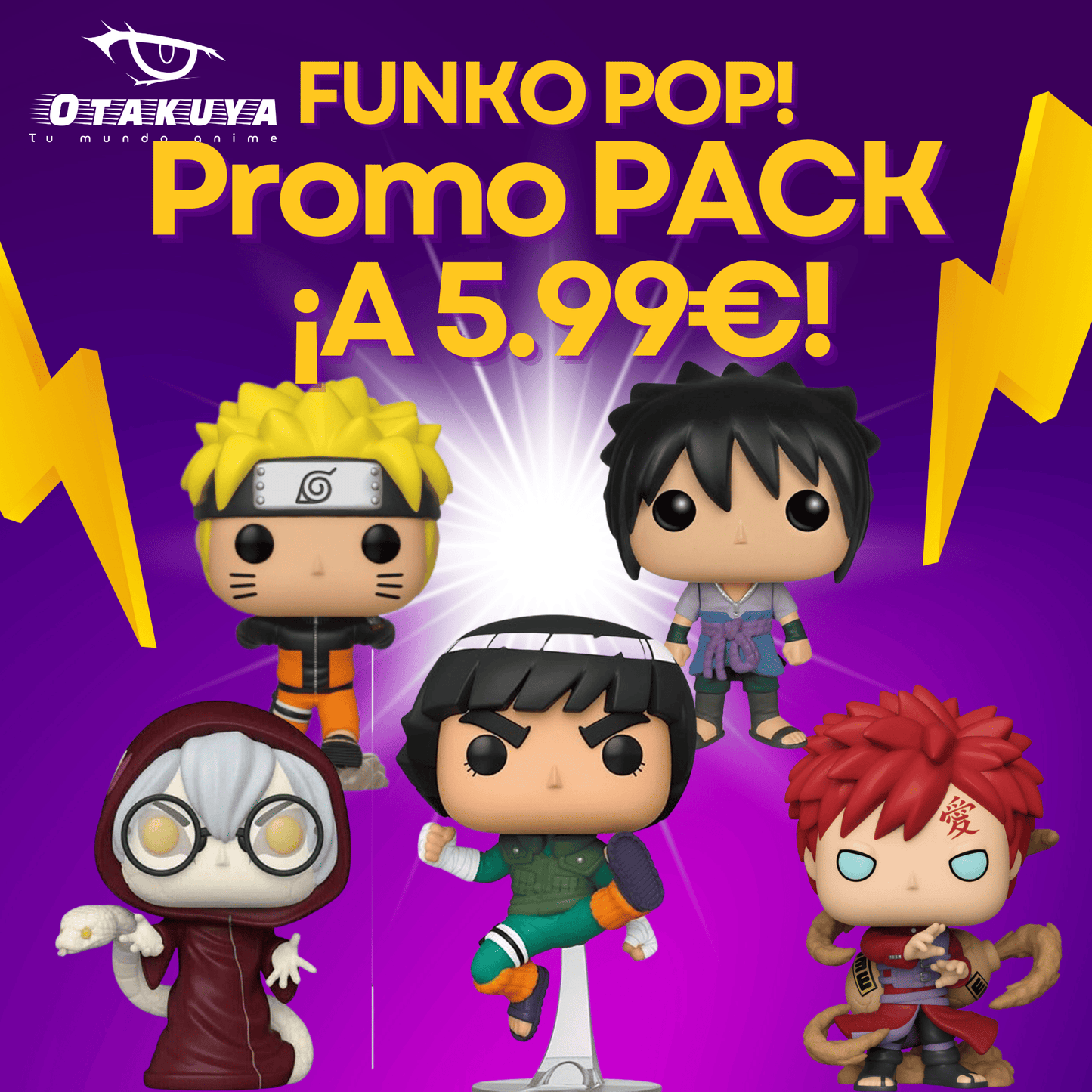 Pack 5 Funko POP Naruto Shippuden   FUNKO