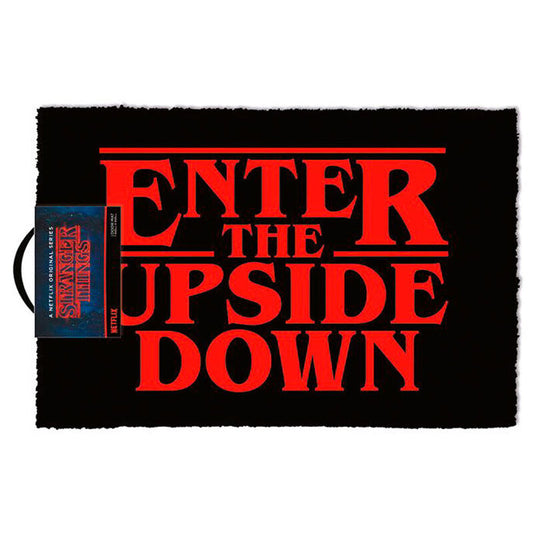 Felpudo Enter the Upside Down Stranger Things  