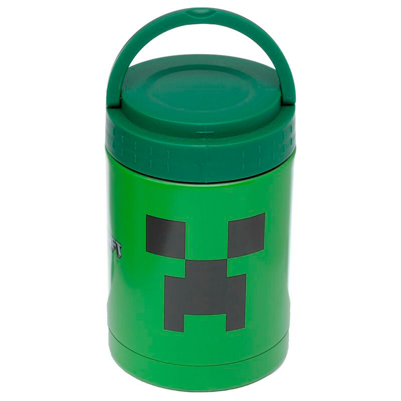 Fiambrera portatil Creeper Minecraft 500ml termo   PUCKATOR