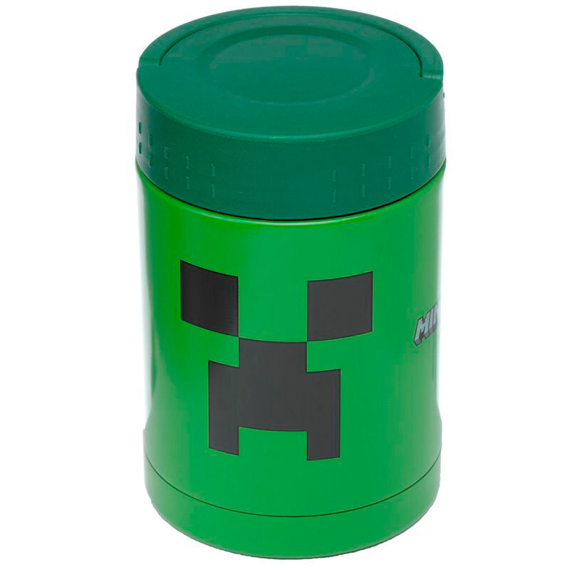 Fiambrera portatil Creeper Minecraft 500ml termo   PUCKATOR