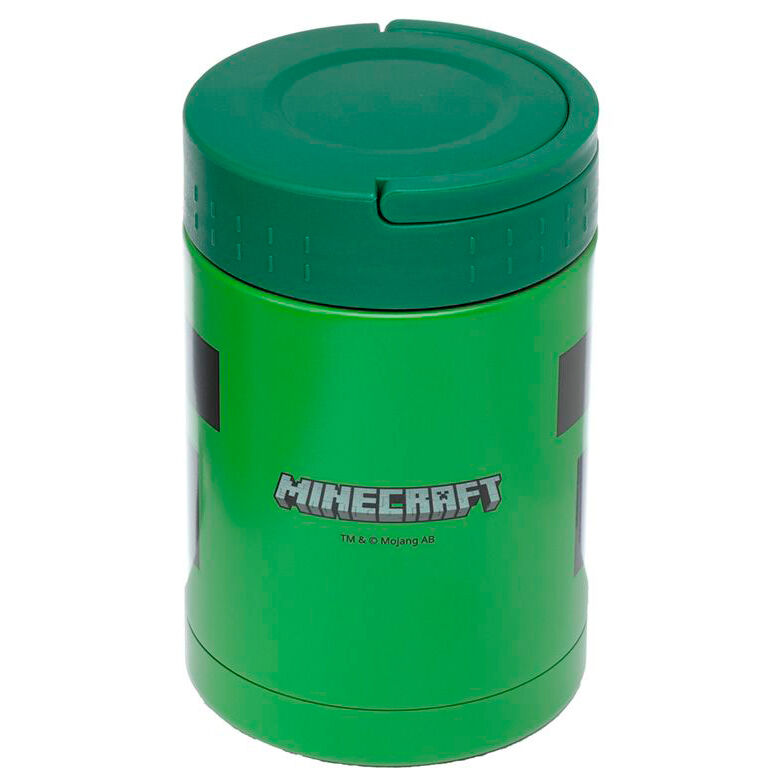 Fiambrera portatil Creeper Minecraft 500ml termo   PUCKATOR