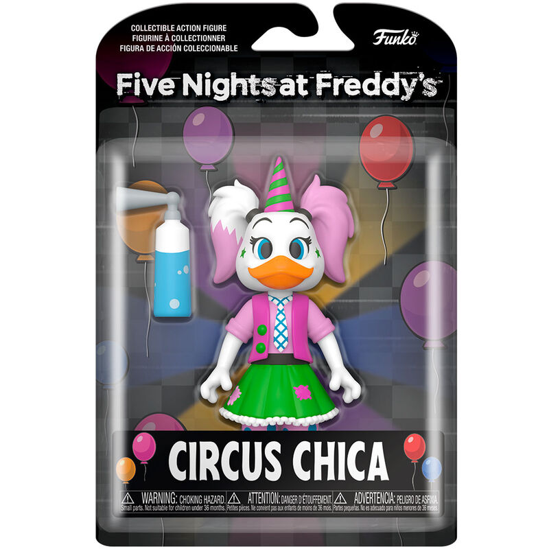 Figura Action Five Nights at Freddys Circus Chica 12,5cm   FUNKO