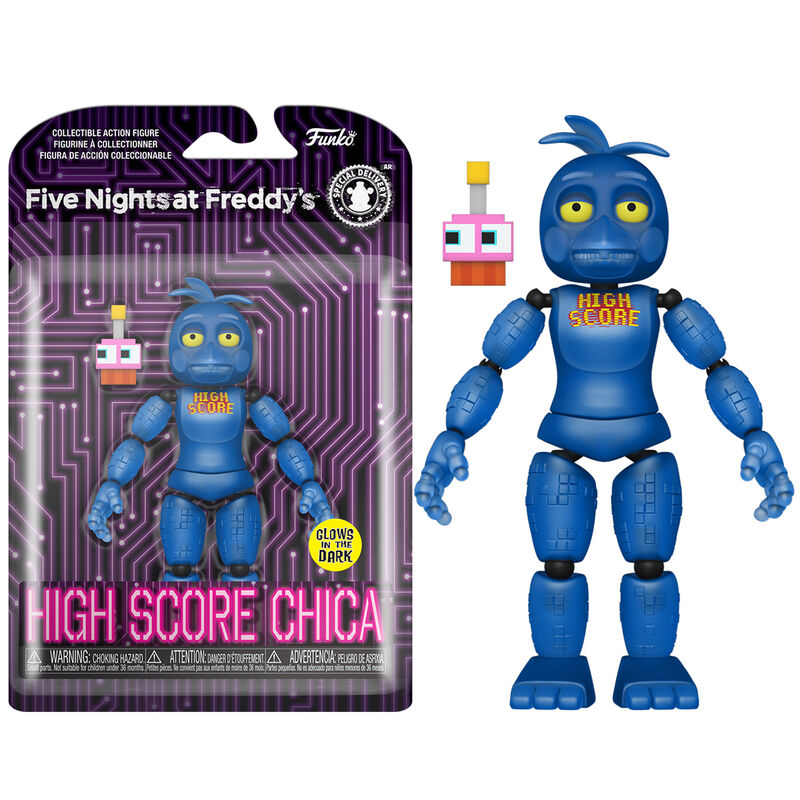 Figura Action Five Nights at Freddys High Score Chica   FUNKO