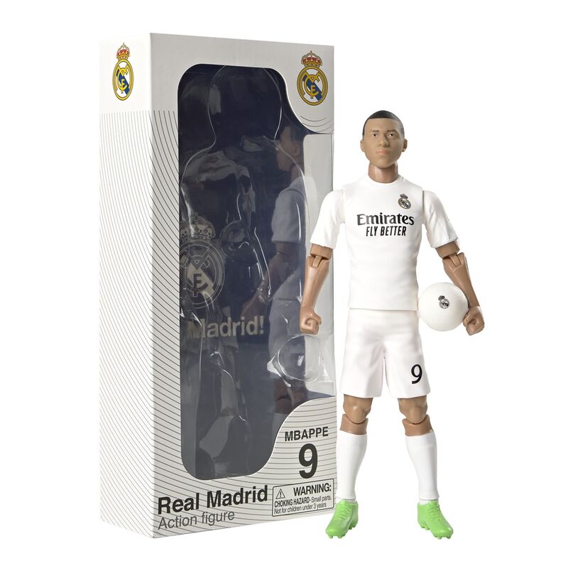 Figura Action Mbappe Real Madrid 20cm   BANBO TOYS