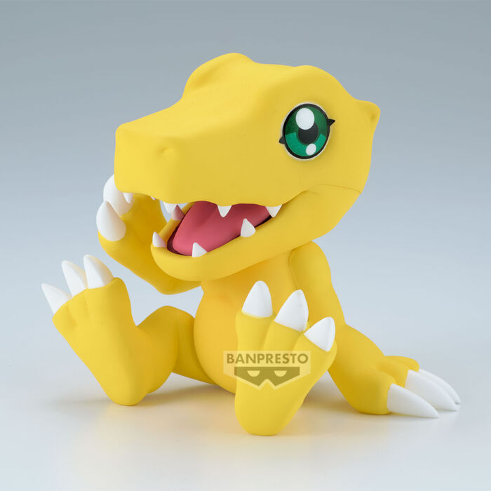 Figura Agumon vol.2 Sofvimates Digimon Adventure 9cm   BANPRESTO