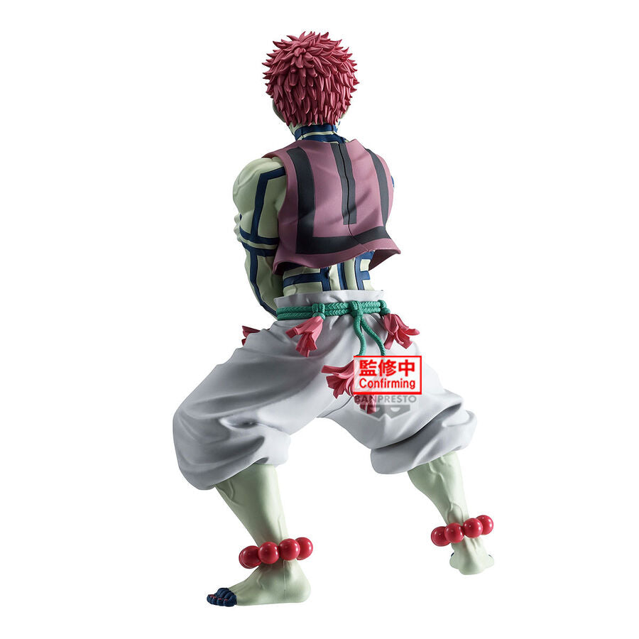 Figura Akaza Grandista Demon Slayer Kimetsu no Yaiba 22cm  