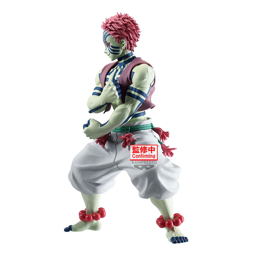 Figura Akaza Grandista Demon Slayer Kimetsu no Yaiba 22cm  