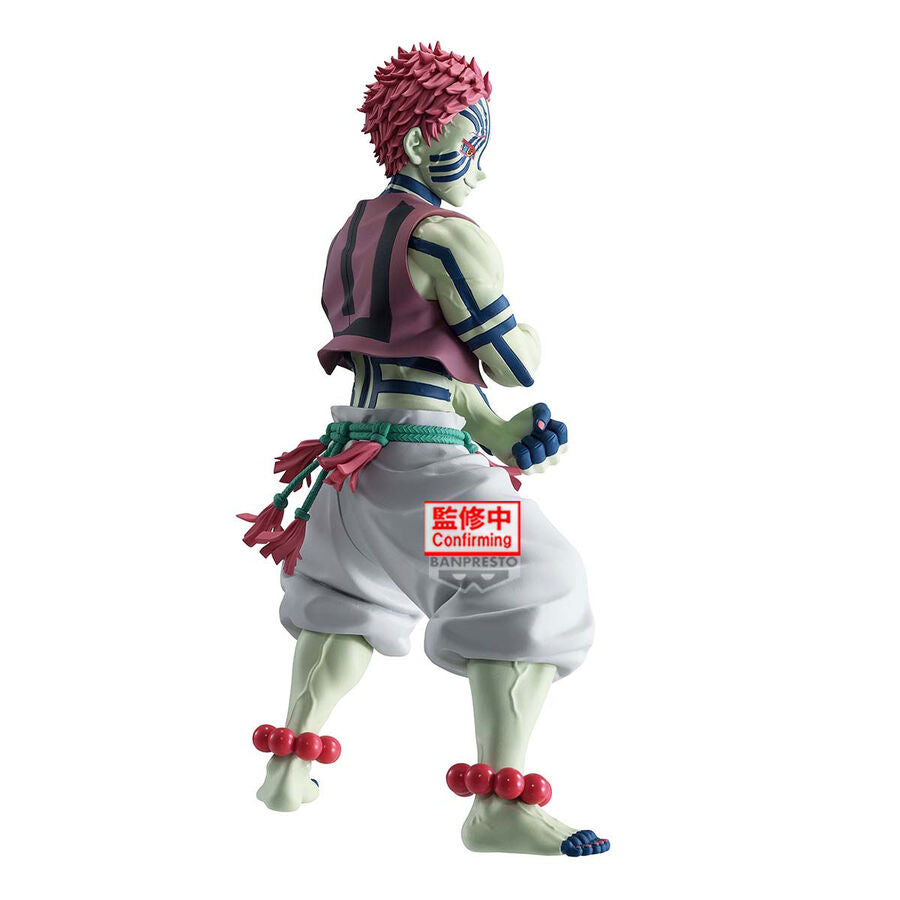 Figura Akaza Grandista Demon Slayer Kimetsu no Yaiba 22cm  