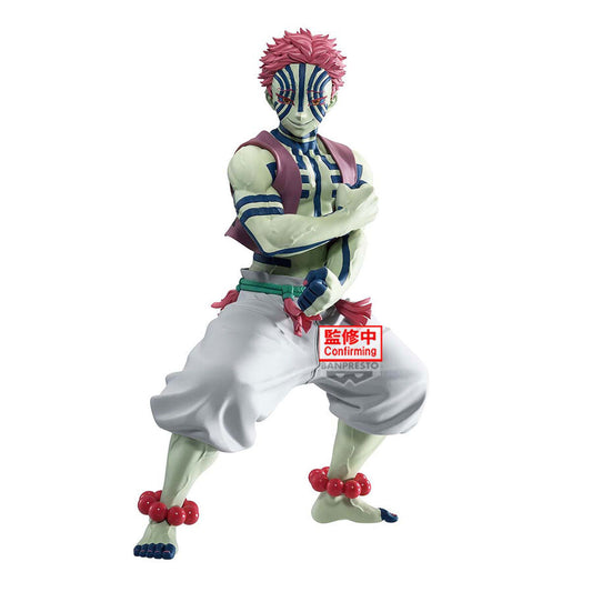 Figura Akaza Grandista Demon Slayer Kimetsu no Yaiba 22cm  