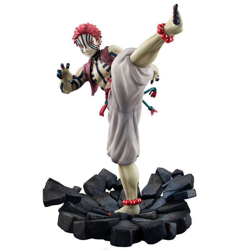 Figura Akaza Upper Three G.E.M. Series Demon Slayer Kimetsu No Yaiba   Megahouse
