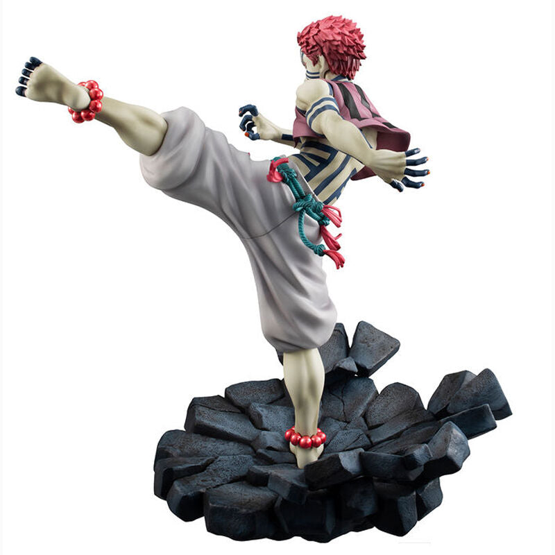 Figura Akaza Upper Three G.E.M. Series Demon Slayer Kimetsu No Yaiba   Megahouse