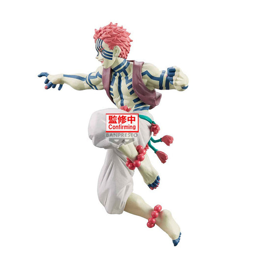 Figura Akaza Vibration Stars Demon Slayer Kimetsu no Yaiba 13cm  