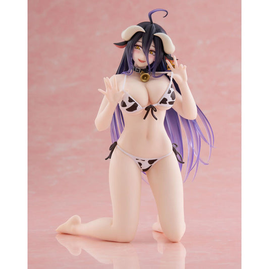 Figura Albedo Cow-Print Swimsuit Desktop Cute Overlord 13cm  