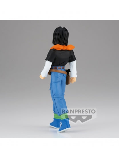 Figura Android 17 Solid Edge Work Dragon Ball Z 17cm   BANPRESTO