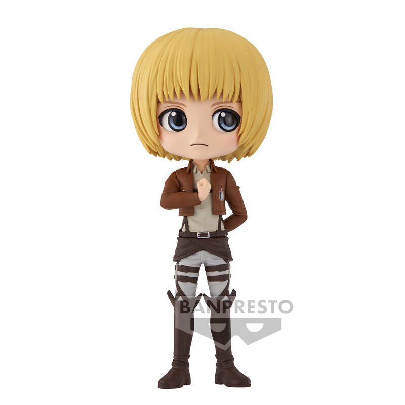 Figura Armin Arlert ver.A Attack On Titan Q posket 14cm   BANPRESTO