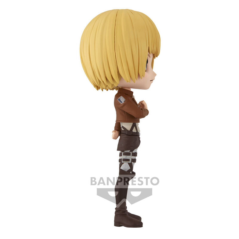 Figura Armin Arlert ver.A Attack On Titan Q posket 14cm   BANPRESTO