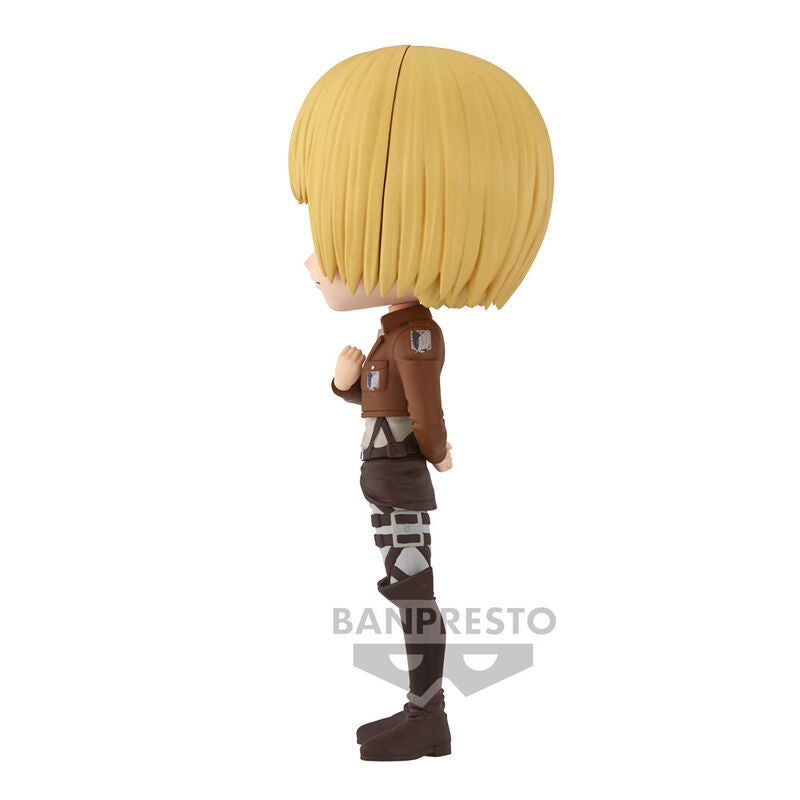 Figura Armin Arlert ver.A Attack On Titan Q posket 14cm   BANPRESTO