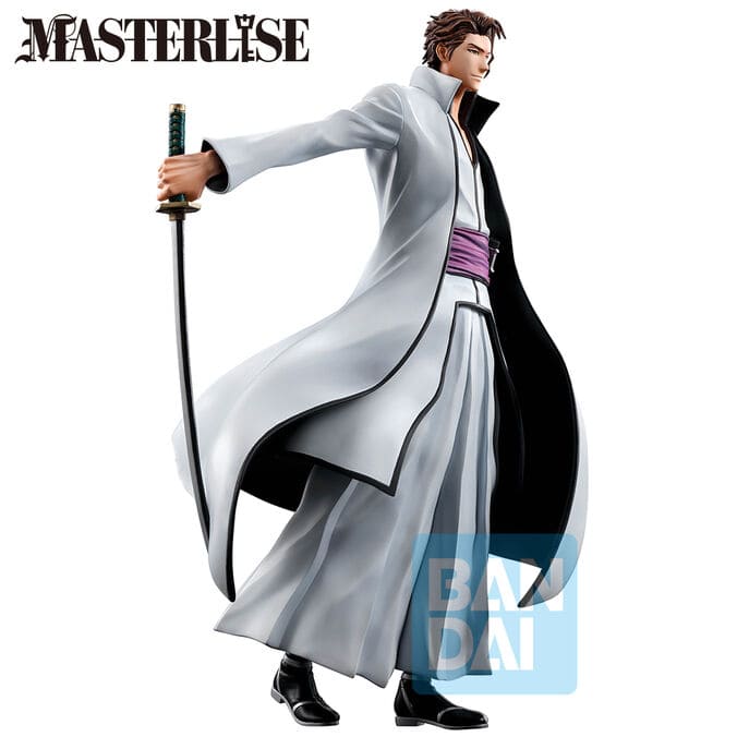 Figura Bleach Masterlise Ichibansho Sosuke Aizen 25cm   BANPRESTO