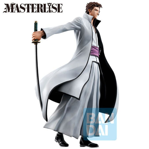 Figura Bleach Masterlise Ichibansho Sosuke Aizen 25cm   BANPRESTO