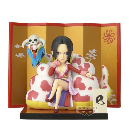 Figura Boa Hancock & Salome World Collectable Special One Piece 6cm  