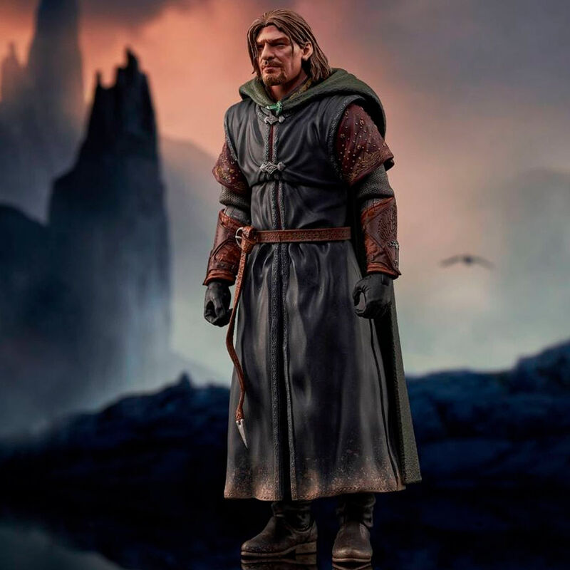 Figura Boromir Deluxe El Señor de los Anillos 18cm   DIAMOND SELECT