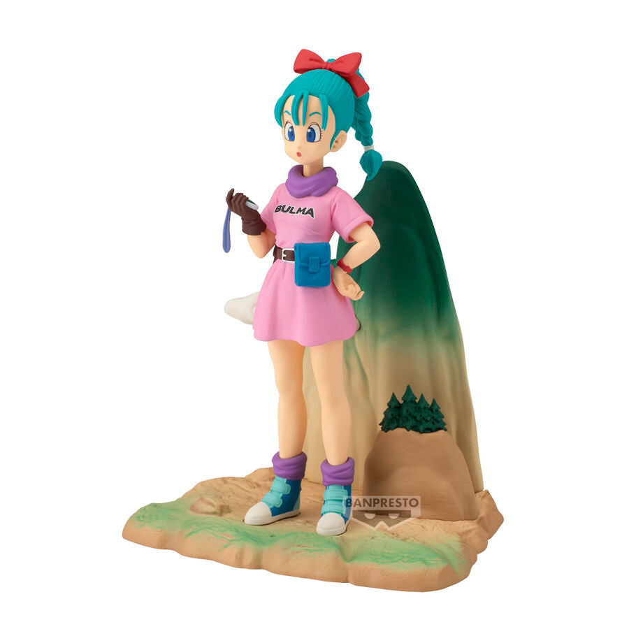 Figura Bulma History Box Dragon Ball 13cm  