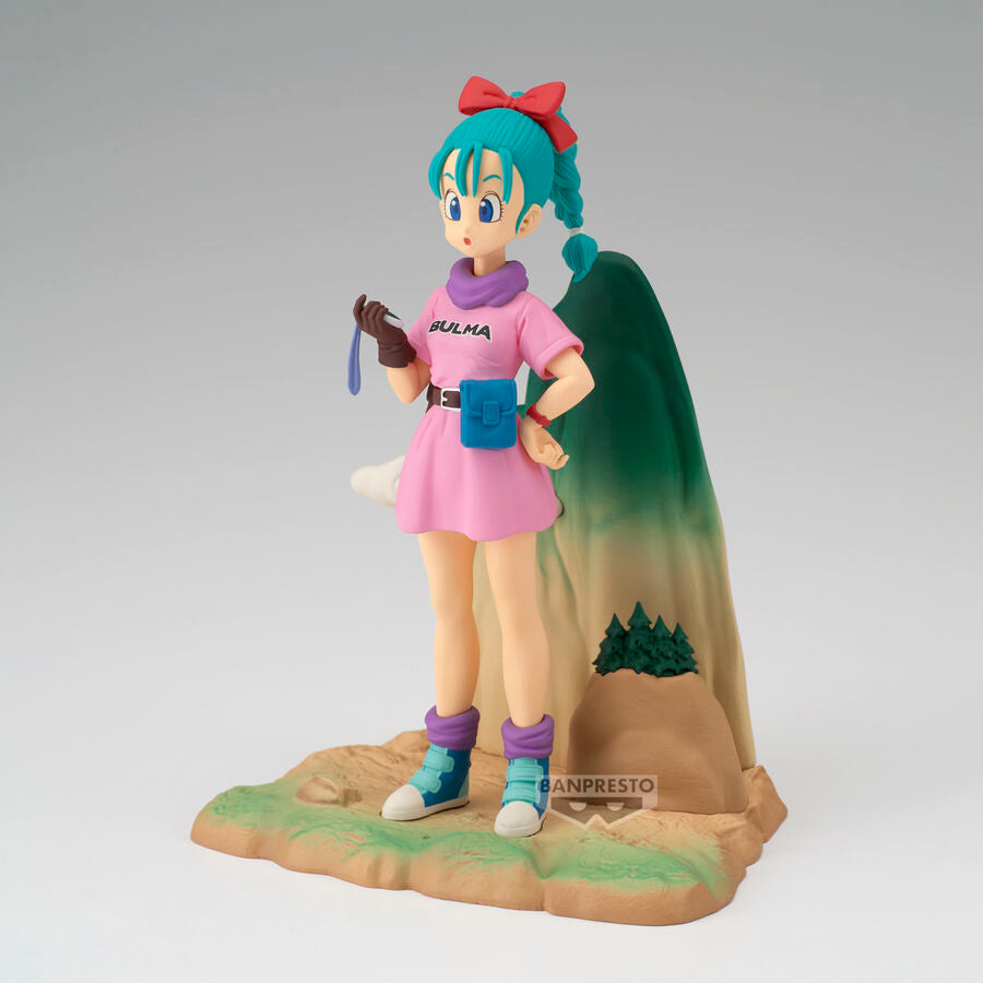Figura Bulma History Box Dragon Ball 13cm  