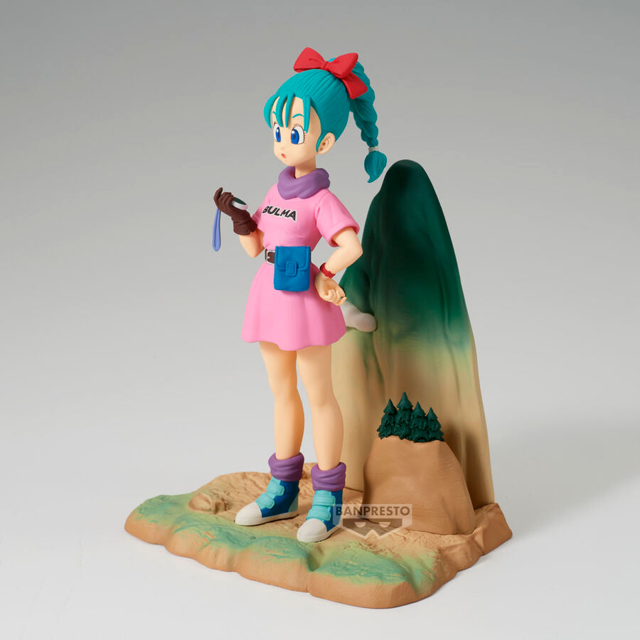 Figura Bulma History Box Dragon Ball 13cm  