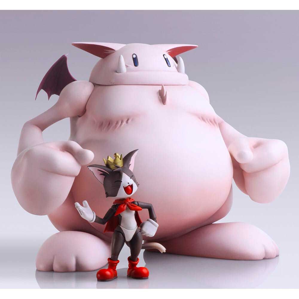 Figura Cait Sith & Fat Moogle Final Fantasy VII Bring 15cm  