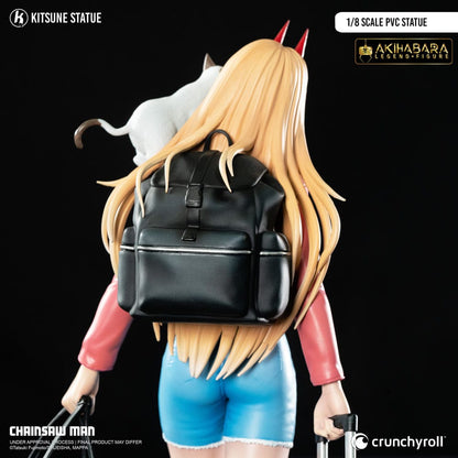 Figura Chainsaw Man Estatua PVC 1/8 Power 21 cm   Kitsune