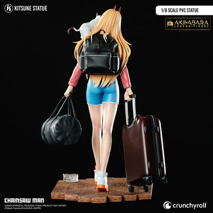 Figura Chainsaw Man Estatua PVC 1/8 Power 21 cm   Kitsune