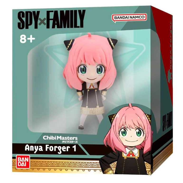 Figura Chibimaster Spy x Family 9cm surtido   BANDAI