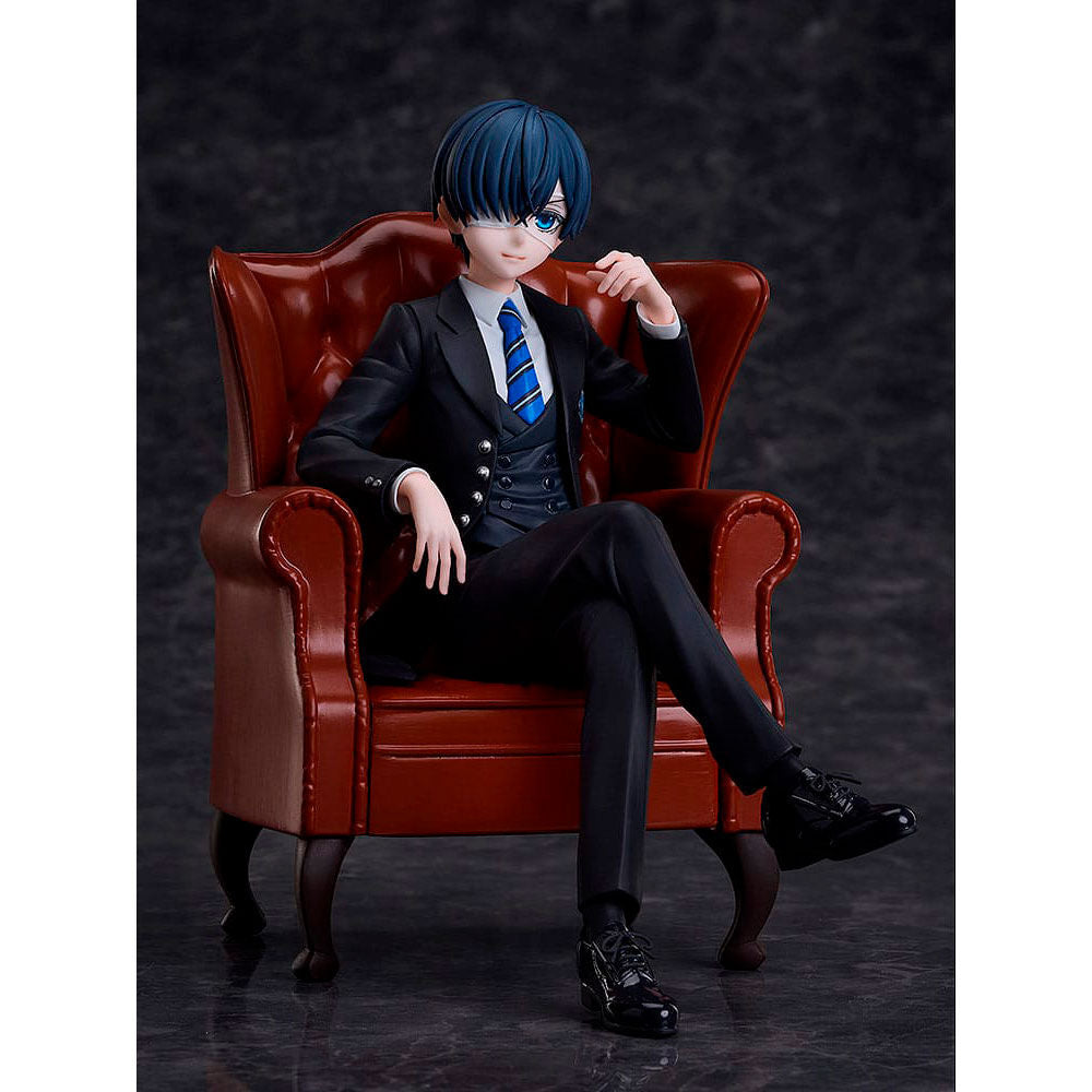 Figura Ciel Phantomhive Black Butler Boarding School Arc 15cm   ANIPLEX
