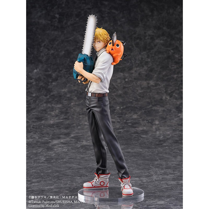 Figura DENJI & POCHITA STATUE 24,5 CM CHAINSAW MAN 1/7 SCALE  