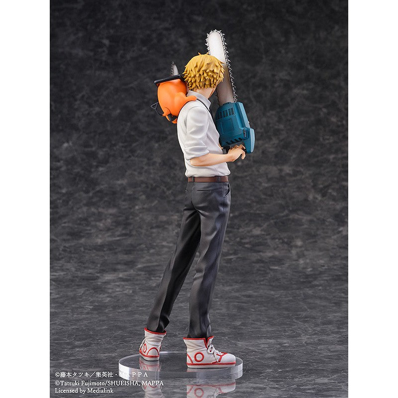 Figura DENJI & POCHITA STATUE 24,5 CM CHAINSAW MAN 1/7 SCALE  