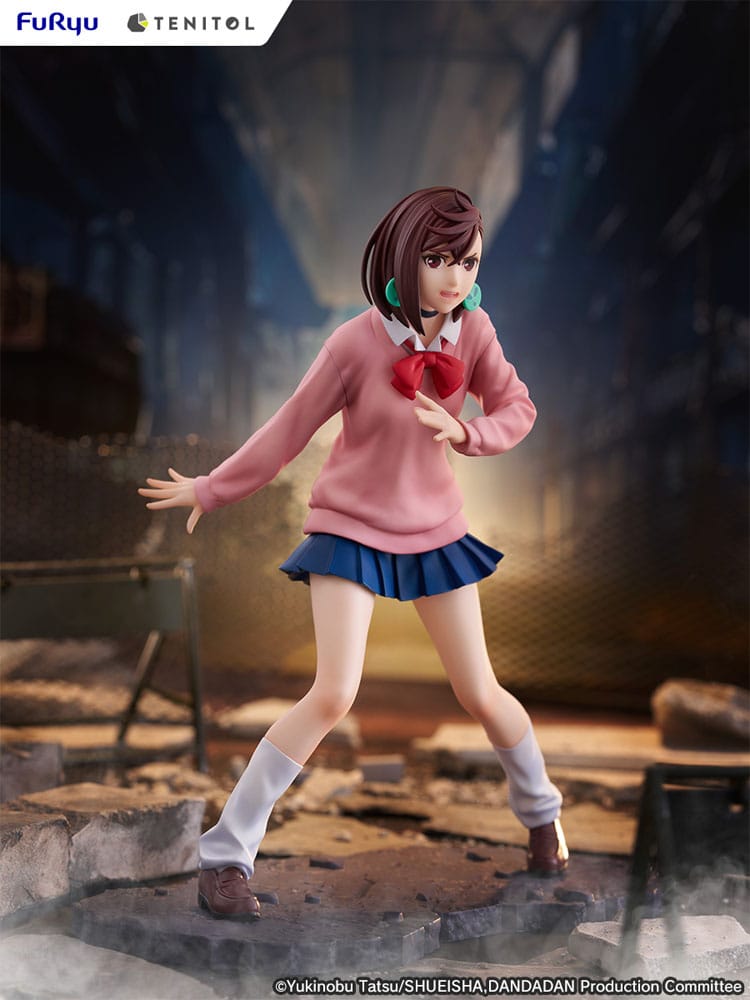 Figura Dandadan Estatua PVC Tenitol Momo 19 cm   FURYU