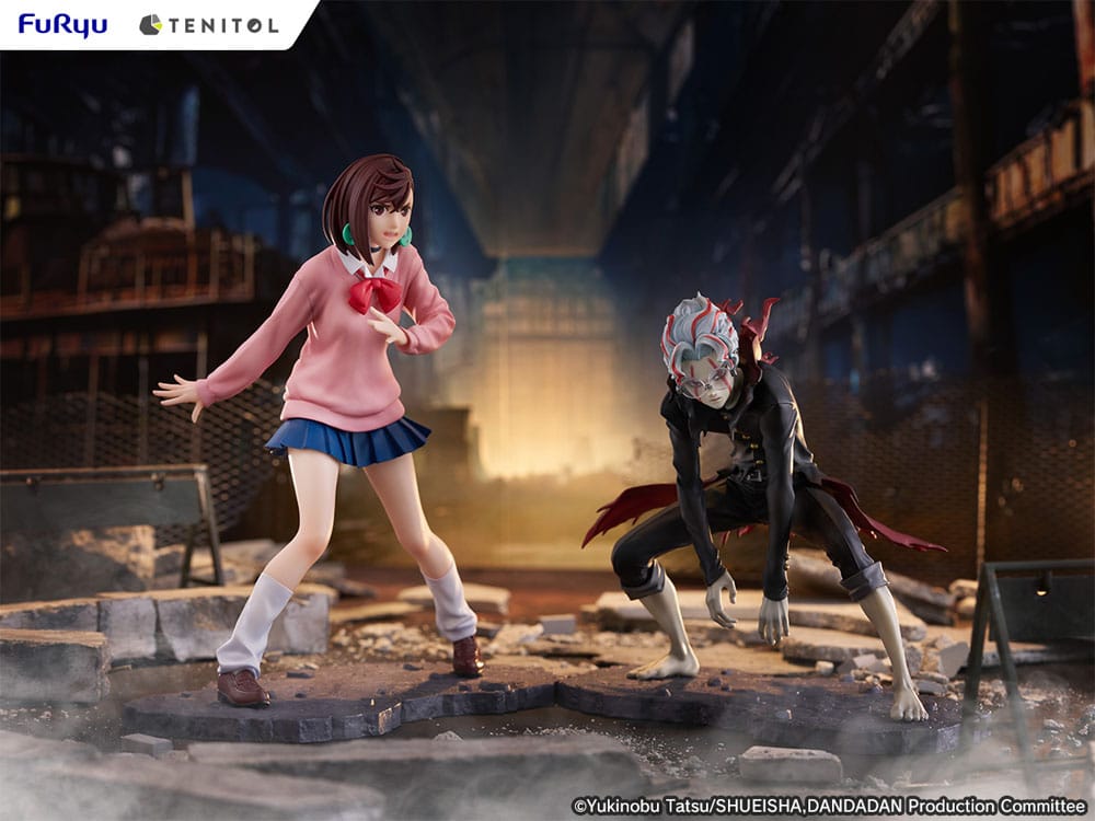 Figura Dandadan Estatua PVC Tenitol Okarun Transformed 14 cm   FURYU