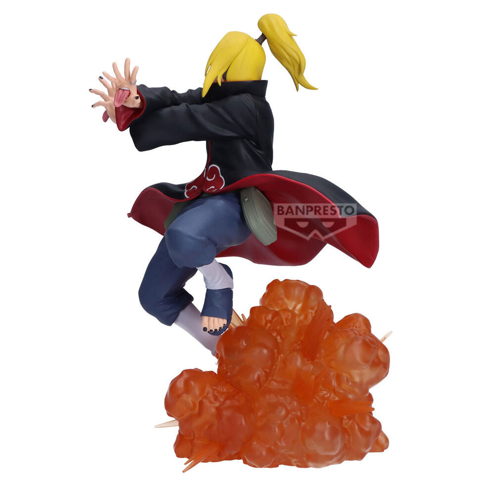 Figura Deidara Effectreme Naruto Shippuden 18cm   BANPRESTO