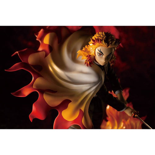 Figura Demon Slayer: Kimetsu no Yaiba ARTFXJ Kyojuro Rengoku Bonus Edition   Kotobukiya