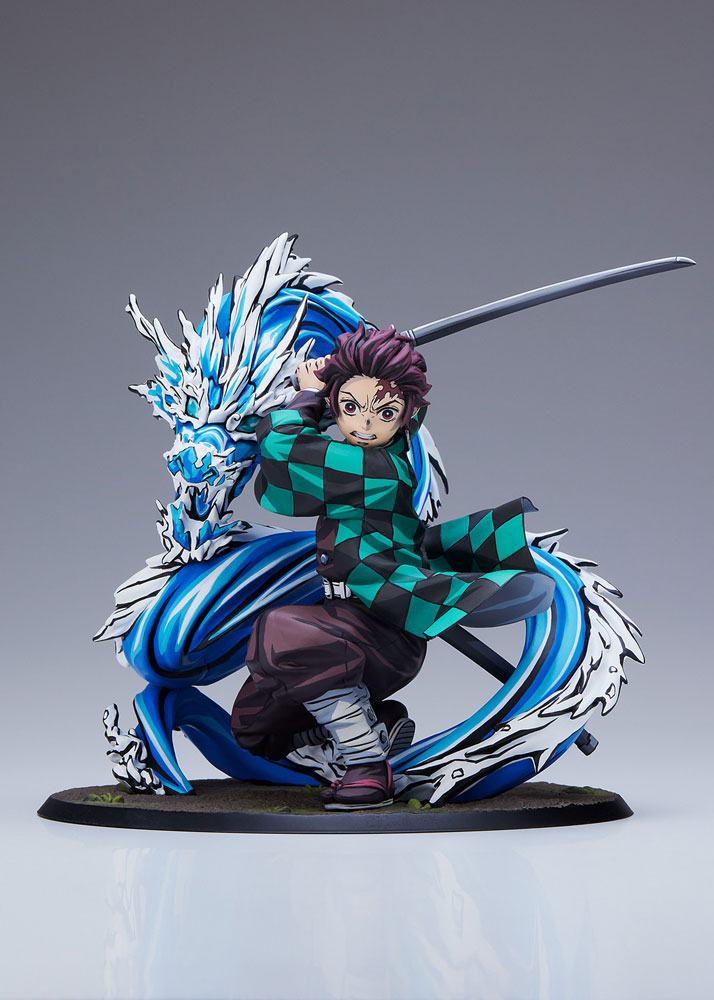 Figura Demon Slayer: Kimetsu no Yaiba Estatua 1/8 Tanjiro Kamado Total Concentration Paint Ver. 19 cm   Aniplex