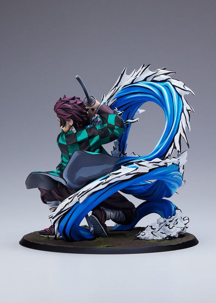Figura Demon Slayer: Kimetsu no Yaiba Estatua 1/8 Tanjiro Kamado Total Concentration Paint Ver. 19 cm   Aniplex