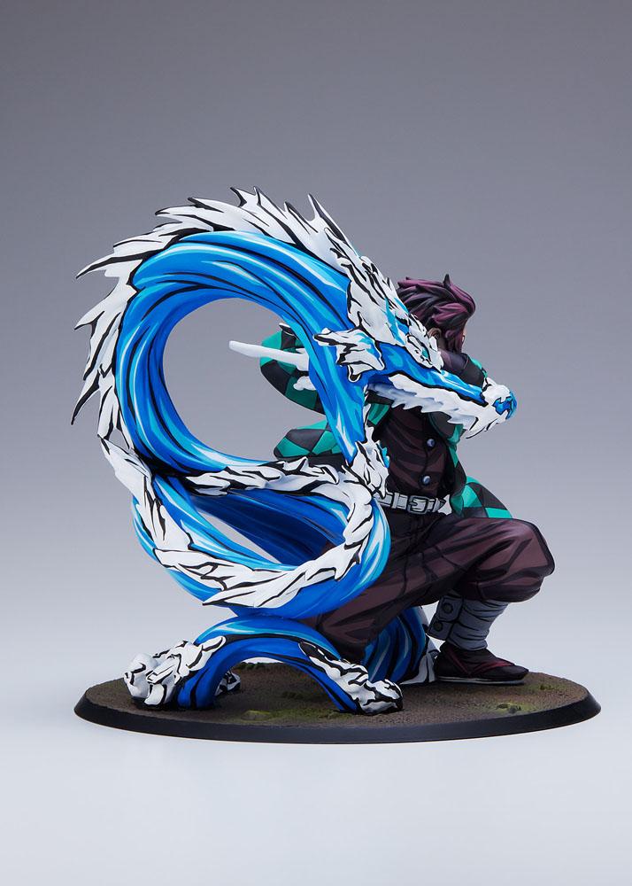 Figura Demon Slayer: Kimetsu no Yaiba Estatua 1/8 Tanjiro Kamado Total Concentration Paint Ver. 19 cm   Aniplex