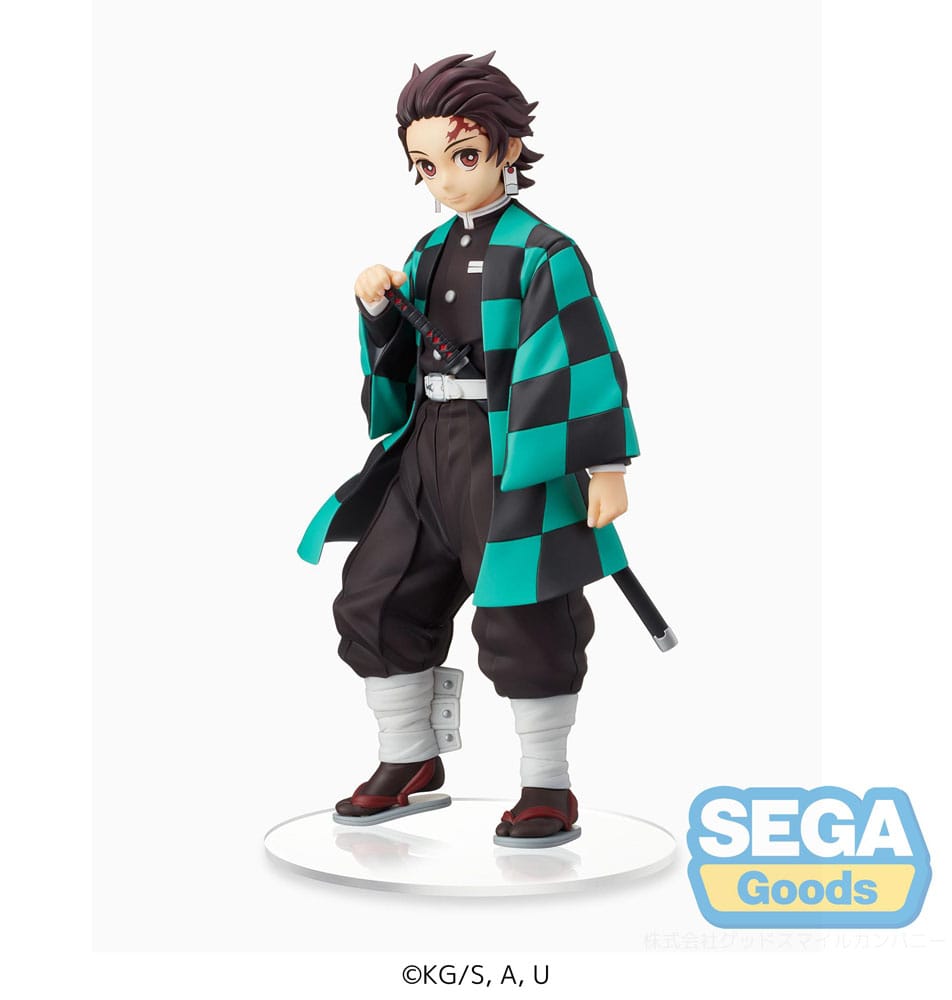 Figura Demon Slayer: Kimetsu no Yaiba SPM Estatua PVC Tanjiro Kamado Sibling Bond 20 cm   SEGA