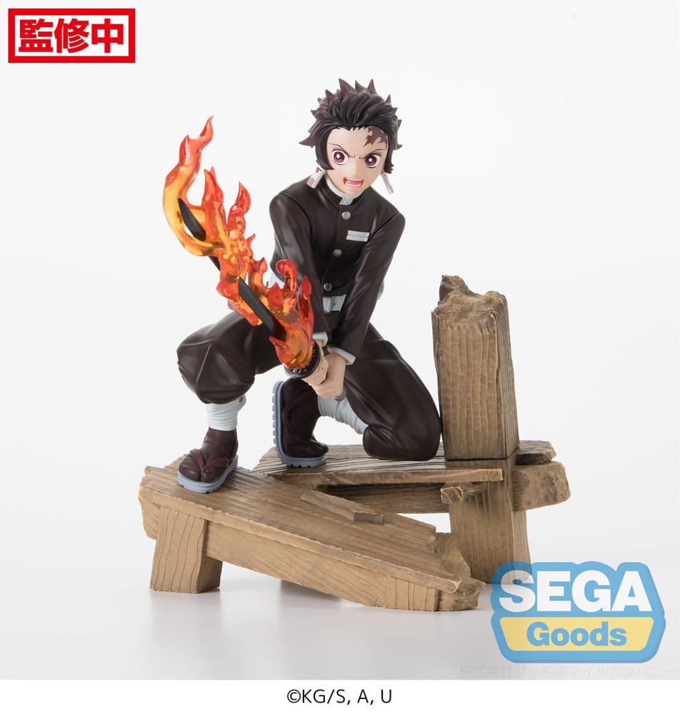 Figura Demon Slayer: Kimetsu no Yaiba Xross Link-Tanjiro Kamado -Swordsmith Village Arc   SEGA