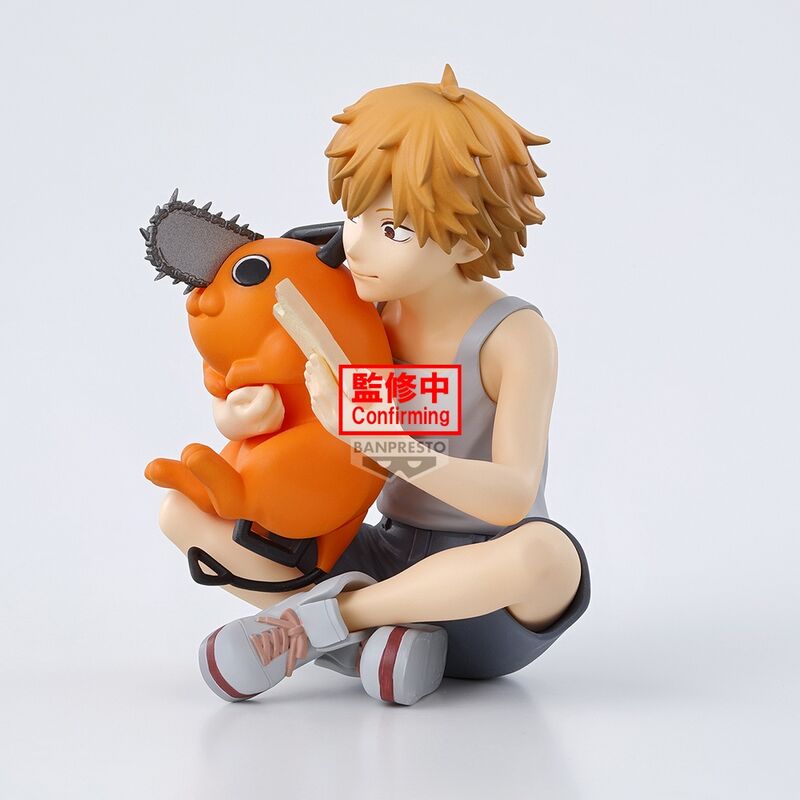 Figura Denji & Pochita Break Time Chainsaw Man 7cm  