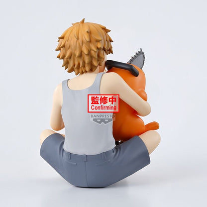 Figura Denji & Pochita Break Time Chainsaw Man 7cm  