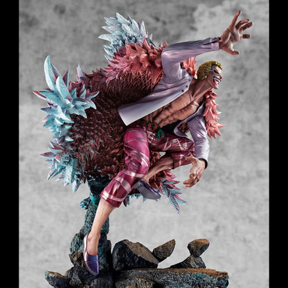 Figura Donquixote Doflamingo-One Piece Estatua Excellent Model-P.O.P.   Megahouse