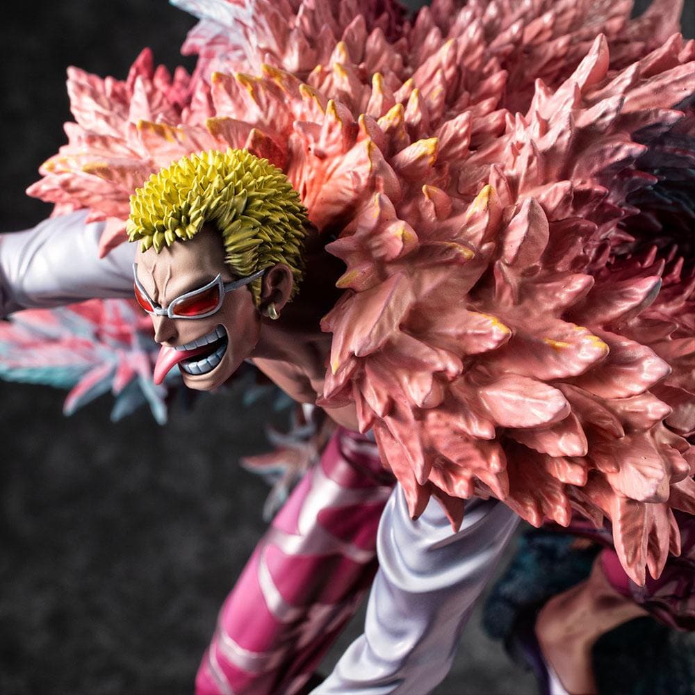 Figura Donquixote Doflamingo-One Piece Estatua Excellent Model-P.O.P.   Megahouse